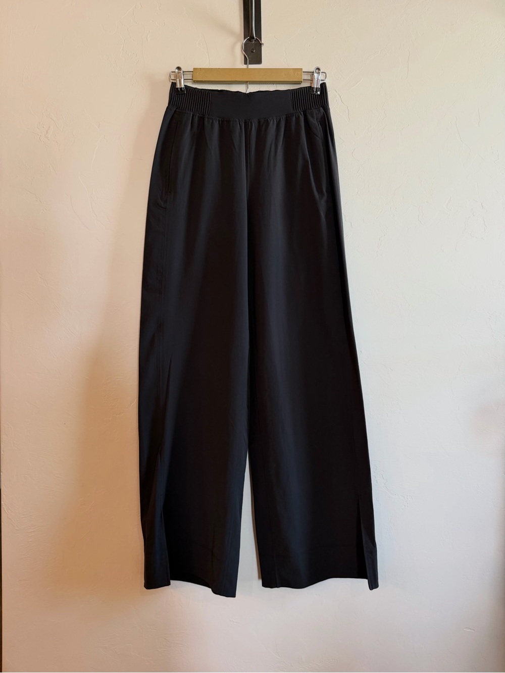 Lululemon Stretch Woven Wide-Leg HR Pant *Black